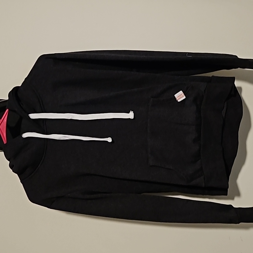 dark grey hoodie